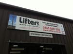 Lifters sign by Impact signs Ossett